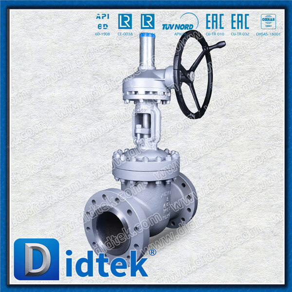 Didtek Cast Steel Gear Operator RF Trim.5 Gate Valve 